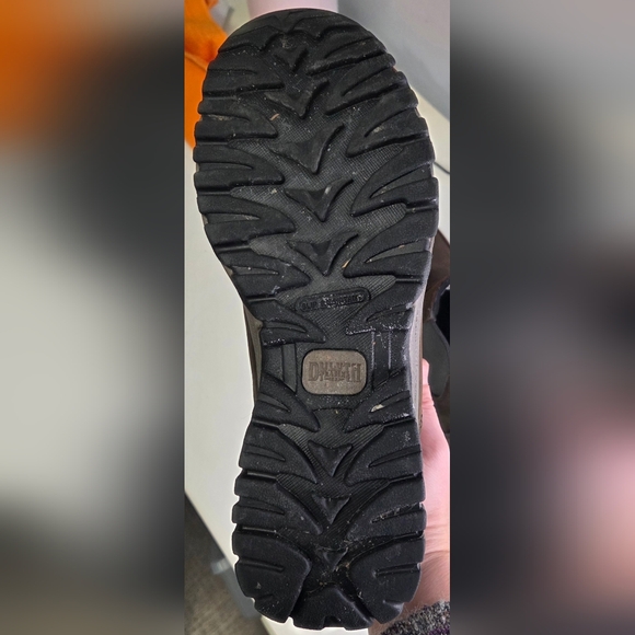 Duluth Trading Co Wild Boar Brown Leather Ankle Pull On Boots Size 10 - Picture 10 of 11